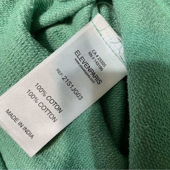 Elevenparis Fleece Joggers Seafoam NWT - Picture 9 of 10
